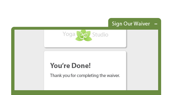 waiver widget